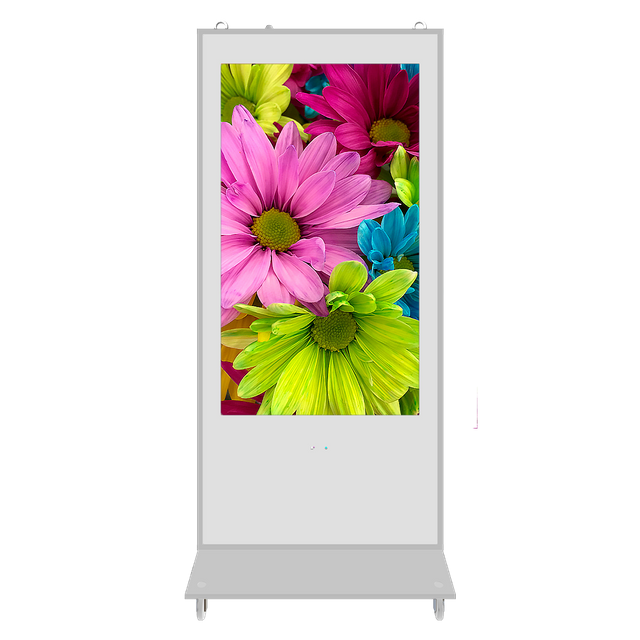 Multifunctional 65-inch White Hd Outdoor Digital Signage 