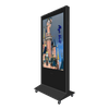 49-inch Black Durable Outdoor Floor Standing Digital Signage
