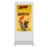 2000 Nits Outdoor 43-inch White Floor Standing Digital Signage 