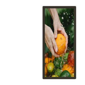 18.5-inch Black Wall-Mounted LCD Digital Signage for Elevator