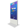 Vibrant HD 65-Inch Floor Standing Digital Signage with Lg Display