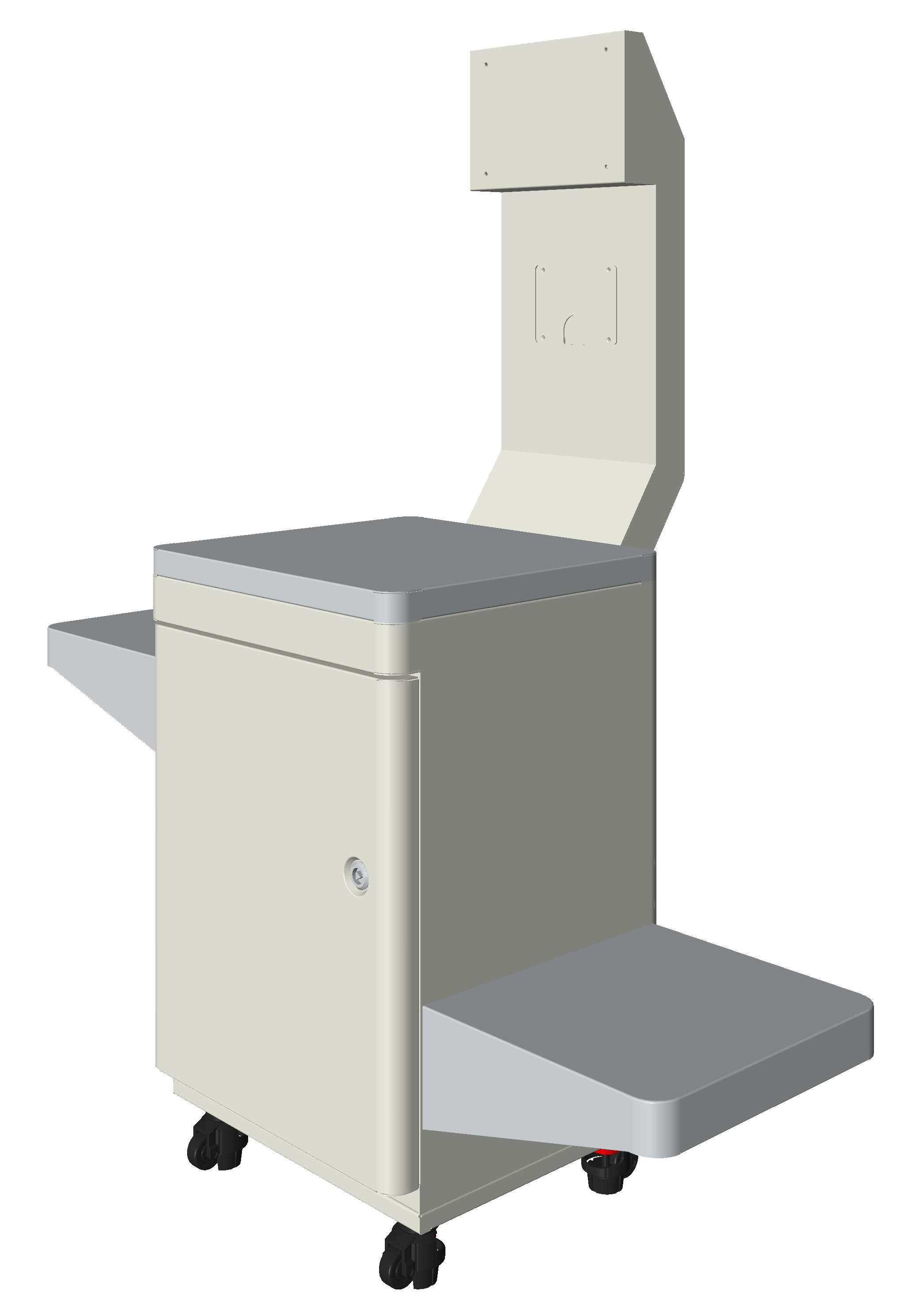 mobile self-checkout stand