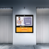 T1 series wall-mounted digital signage (elevator advertising machine)