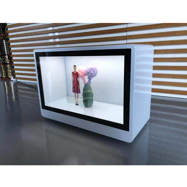 Transparent display cabinet