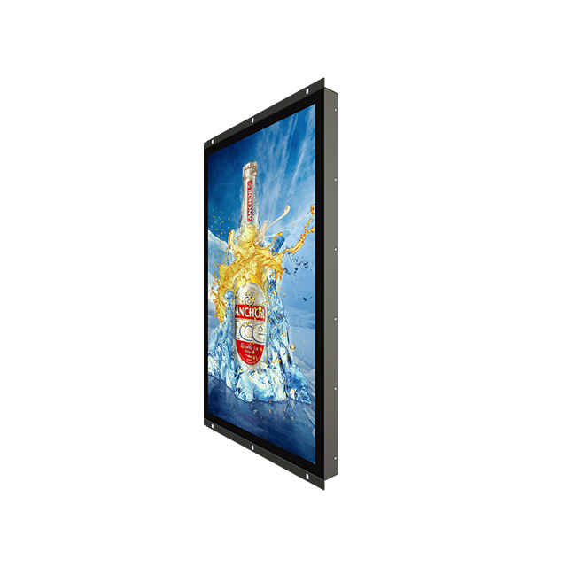 Customized HD Flush-Mounted Digital Signage with Remote Control 