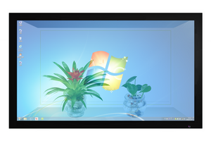 Customizable Museum Transparent LCD Display Showcase