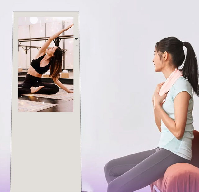 AI smart fitness mirror