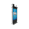 Sun Readable Outdoor Freestanding Advertising Digital Signage with lightning and explosion protection