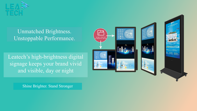 High-brightness Digital Signage